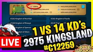 1vs14 Kingsland Opening: 2975 vs ALL 🔥 LIVE! 🔴 #C12259