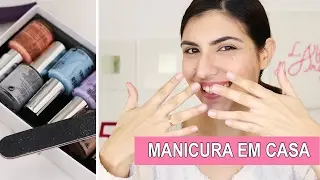 COMO ARRANJAR AS UNHAS EM CASA | T&acirc;nia Argent