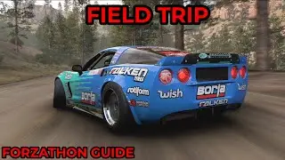 Forza Horizon 5 - Forzathon Guide - Field Trip - Formula Drift Corvette