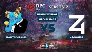Simply TOOBASED vs 4 Zoomers - Dota Pro Circuit 2021 NA Season 2 - Dota 2 Highlights