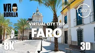 Экскурсия по Фару, Португалия, в формате 360 VR (тизер) &mdash; виртуальное путешествие по городу &mdash; сте...