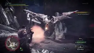 MHW Solo LBG HR13 vs Kushala Daora