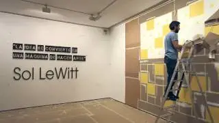 Sol LeWitt. 17 Wall Drawings. 1970-2015. Exposici&oacute;n | Fundaci&oacute;n Bot&iacute;n