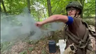 Ultimate Wargames Army Land Rover Action - We Took It Through An Airsoft Minefield! 