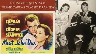 Behind The Scenes & Publicity Photos From Frank Capra's Classic Dramedy - Meet John Doe 1941