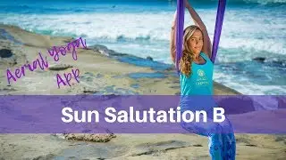 Aerial Yoga Beginner Pose: Sun Salutation