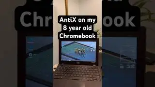 A new lightweight Linux on my Chromebook #tech #pc #techtok #linux #upgrade #yaptech