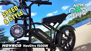 Hovsco HovGtrs e-Bike: Speed, Style, & Suspension