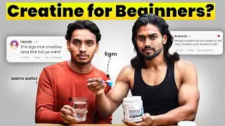 Creatine For Beginners|Creatine Before & After