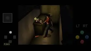 FLYCAST emulador de Dreamcast rodando RE code veronica rodando lisinho no Android (gameplay)