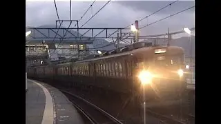 JR東海 大垣夜行と快速ムーンライトながら 三河塩津駅通過