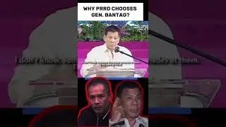General Bantag on Choosing Gen. Bantag #prrd #prrduterte