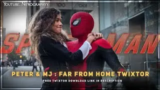Spiderman : Far From the Home 4K Twixtor | MCU | Peter & MJ Love Twixtor |Topaz Enhanced CC Clips.