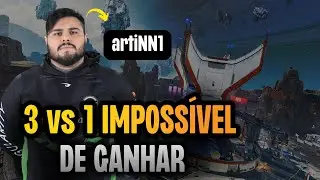 3 Vs 1 IMPOSSIVEL DE GANHAR - Art1NN