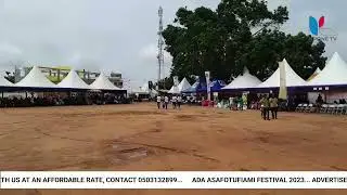 ADA ASAFOTUFIAMI FESTIVAL 2023, GRAND DURBAR. TEST TRANSMISSION