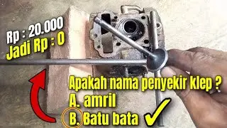 Skir klep tanpa Amril, karena telah saya buat Amril buatan