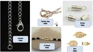 different parts of necklace