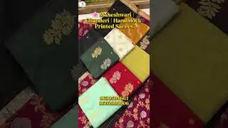 Indore&rsquo;s Handloom Saree Heaven, Pawar Handloom Maheshwari & Chanderi Collection|Heritage Weaves