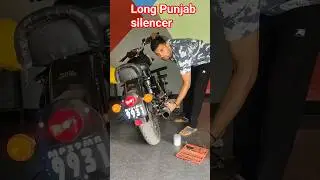 bullet classic 350 sea band with long Punjab sound test#mybullet #custombagger#trending #shorts#song