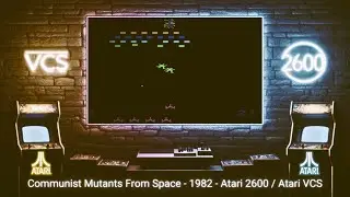Communist Mutants from Space - 1982 - Atari 2600 ( Atari VCS )
