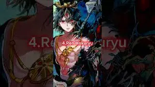Top 10 strongest character in Magi #anime #magi #shorts