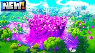 THE CUBE HAS BEEN DESTROYED! LOOT LAKE IS GONE! Fortnite Battle Royale
