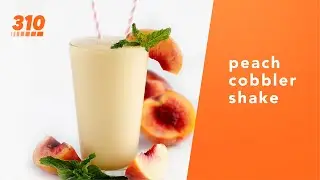 310 Recipes | Peach Cobbler Protein Shake | 310 Vanilla Shake Recipes