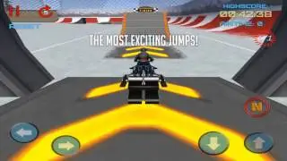 Snow Scooter ATV Madness - Gameplay video
