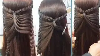 Easy Different Hairstyles | Simple & Stylish Hairstyle Tutorial for Girls | Balon k Simple Design 