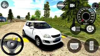 New Maruti Swift Offroad Driving 3D Games - Indian Car Simulator 2025 : Android Gameplay