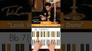 Happy Birthday, Drake! &ldquo;Look What You&rsquo;ve Done&rdquo; Chords 🔥🎹🔥&nbsp;#musicianparadise #chordprogressions