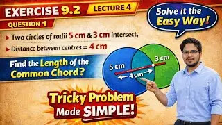 Class 9 Maths Exercise 9.2  Q1 I Ex.9.2 I Circles I Class 9th I New Ncert #cbse #class9maths #ncert 