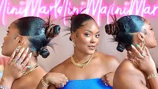 Easy Heatless Hairstyle on Natural Hair! | The 90's Series