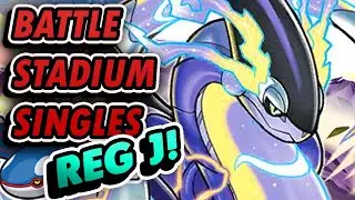 This MIRAIDON Set is Insanely Fun! - Pokemon Scarlet/Violet Battle Stadium Singles RANKED Reg J