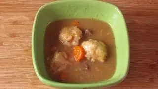 Basic Stew Dumplings Recipe from 1977