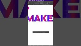 Did you know that you can cut the shapes using gradients tool in Adobe Illustrator #adobeillustrator