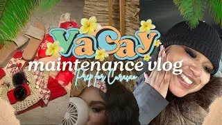 VACAY PREP |Maintenance Vlog|Nails+Lashes+Tooth Gem+Hair|Drove 3 hrs for an appointment|perfume haul