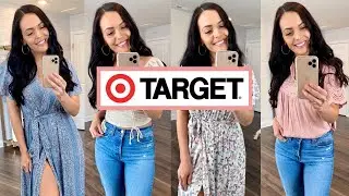 TARGET SPRING TRY ON HAUL | AFFORDABLE FASHION CLOTHING HAUL 2020