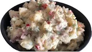 Creamy Potato Salad with Bacon Recipe