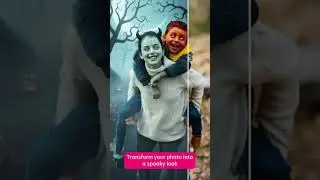 Transform your photos into spooky ones super easily with AI Restyle 🎃&nbsp;|&nbsp;Bazaart