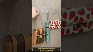 No Damage Wall Hooks | Strong Adhesive Hooks for Towels & Accessories