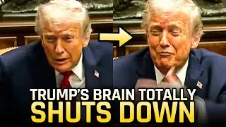 Visibly Defeated Trump's Brain Shuts Down