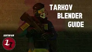 Tarkov Blender Timelapse - Building Tarkov Scenes in Blender #escapefromtarkov #eft