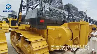 24.7 Ton Shantui Crawler Bulldozer SD22F 175kw With Winch to Ganha