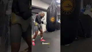 Dillian Whyte looks in serious shape as he finishes his camp 😳🔥