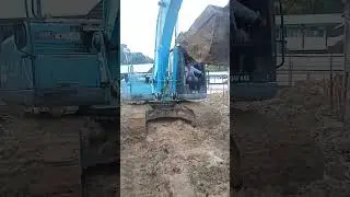PDA Test.pile driven. #pilingrig #Pilingmachine #hitachimachine