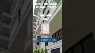 HOUSES FOR SALE IN ISTANBUL TURKEY #shorts #turkishcitizenship #propertyfinder #apartmentprices