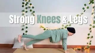 Yoga For Strong Legs & Knees | يوجا لتقويه  الأرجل و الركبه