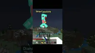 Lifeboat Survival Mode: Knockback sends player flying! #lifeboatsurvivalmode #minecraft #lifeboatsm