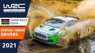 Kenyan junior drivers take on Safari Rally Kenya 2021